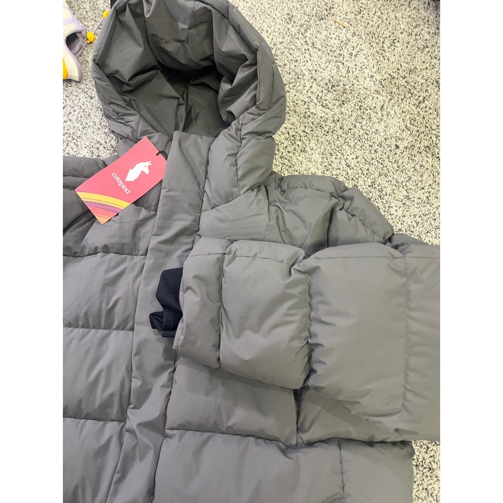 Cotopaxi Alivio Down Parka Mens XL Cinder Gray Puffer Jacket 650-Fill Winter - Picture 2 of 11